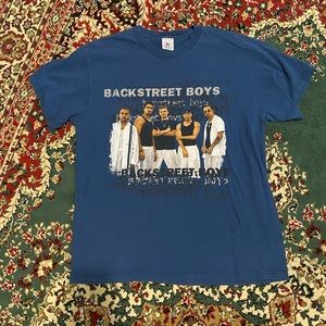 Vintage 1999 Millennium Backstreet Boys Tee Rare